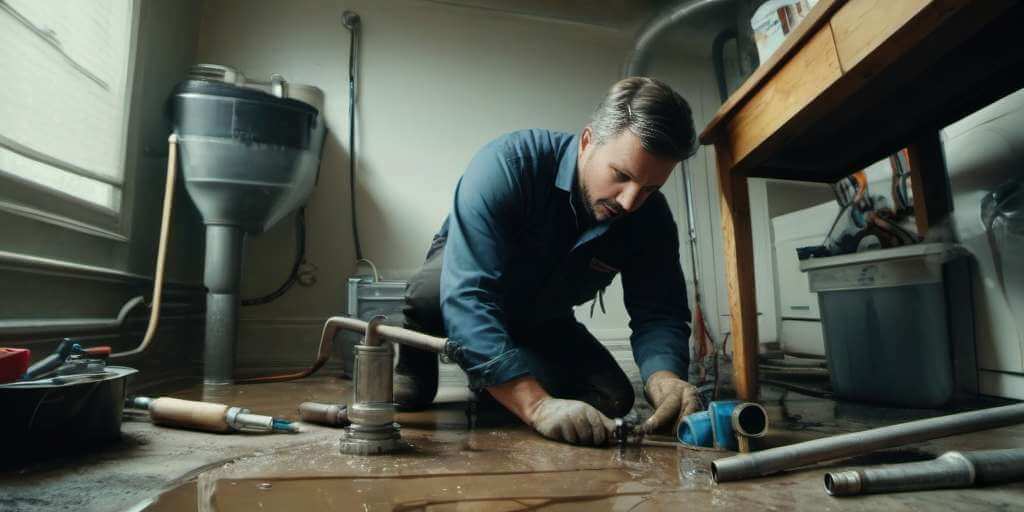 Como reparar fuga de agua con presión - Fontaneros Sant Cugat